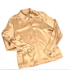 CASLON silk blouse M